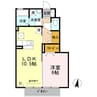 SALZ 1LDKの間取り