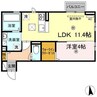 Nagomi 1LDKの間取り