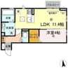 Nagomi 1LDKの間取り