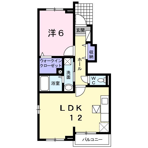 間取り図 秋桜ｎｅｏ　Ｂ
