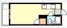 アスカ太田 1Kの間取り