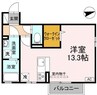 エストヴィアーレ 1Rの間取り