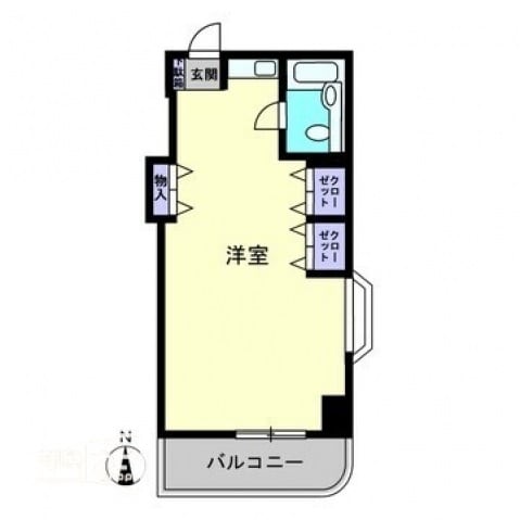 間取り図 トリン錦町