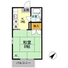 メゾン　Ｕ 1Kの間取り