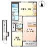エルシオン百石 2LDKの間取り