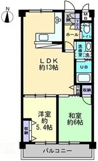 間取図 モアガーデンII