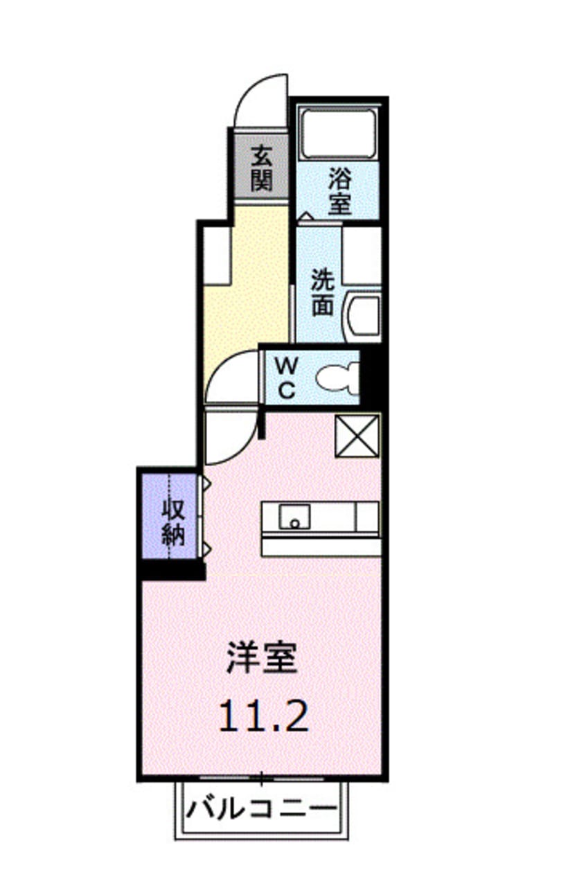 間取図 バレーフィールドⅡ