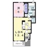 アークスⅢ 1LDKの間取り
