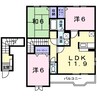 ベル・ソレイユＣ 3LDKの間取り