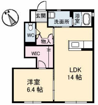間取図 Sin　Ⅰ棟