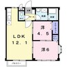 Ｓｈｉｎｅ瑞穂　Ⅰ 2LDKの間取り