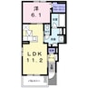 ＪａｄｅＨｏｕｓｅ　Ｅ 1LDKの間取り