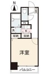 オレンジコート栗林 1Kの間取り
