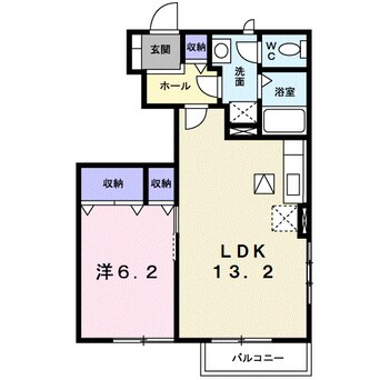 間取図 メゾンエトワール　Ｂ