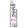ヴィラ 1Kの間取り