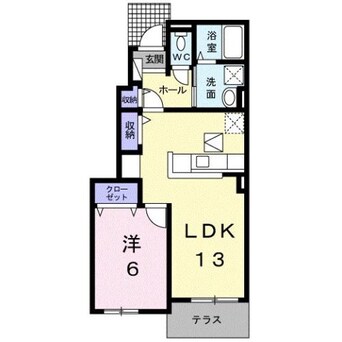 間取図 ナリッシュＬｅｅ　Ⅰ