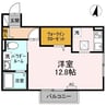 ディア・スタイル 1Rの間取り