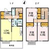 ユニフレックス西宝町 3LDKの間取り