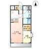 レマーレⅠ 1LDKの間取り