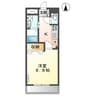 リリア 1Kの間取り