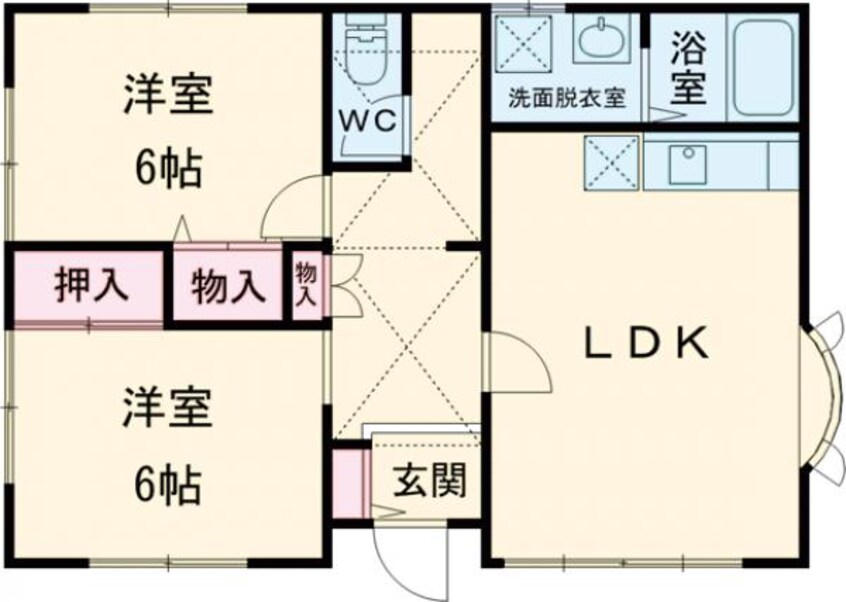 間取図 前田東町戸建て