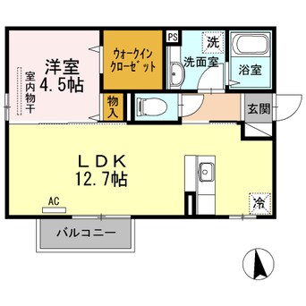 間取図 クレール・メゾン