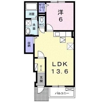 間取図 カーサ　リアン