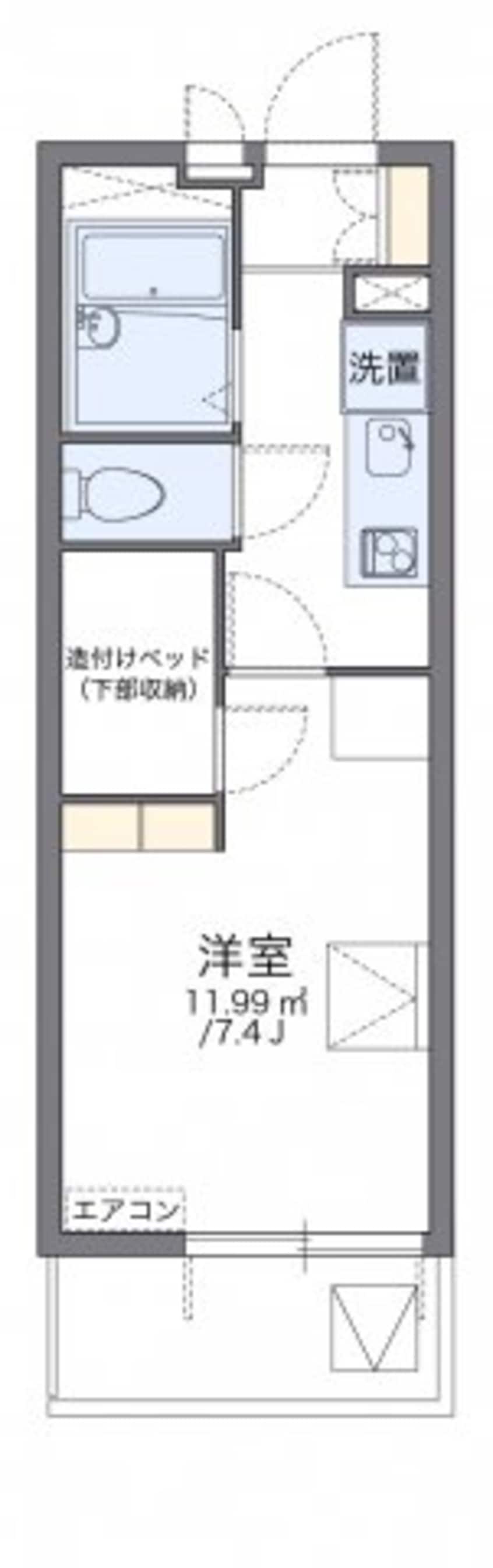 間取図 レオパレスアステック