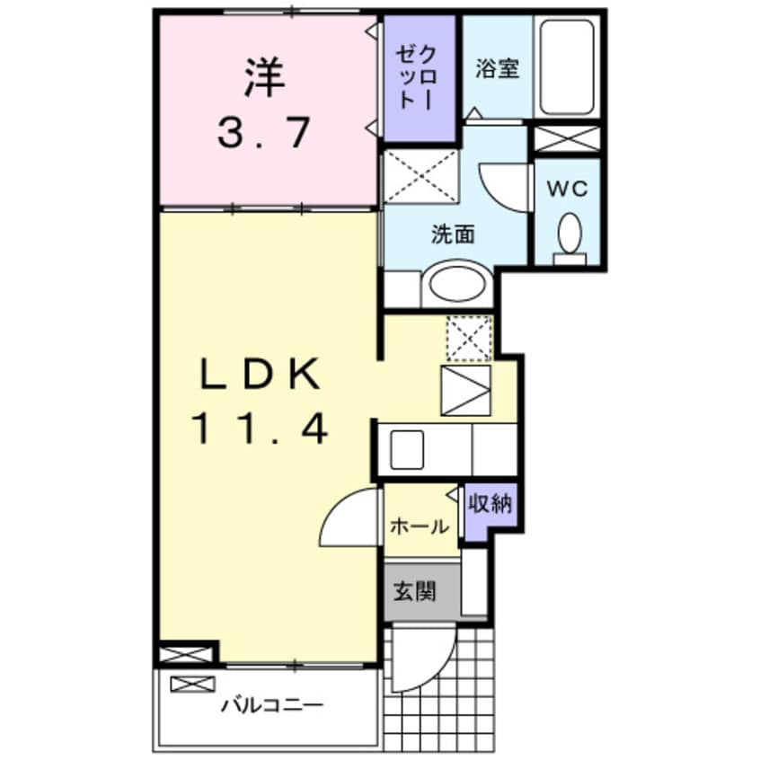 間取図 エスポア