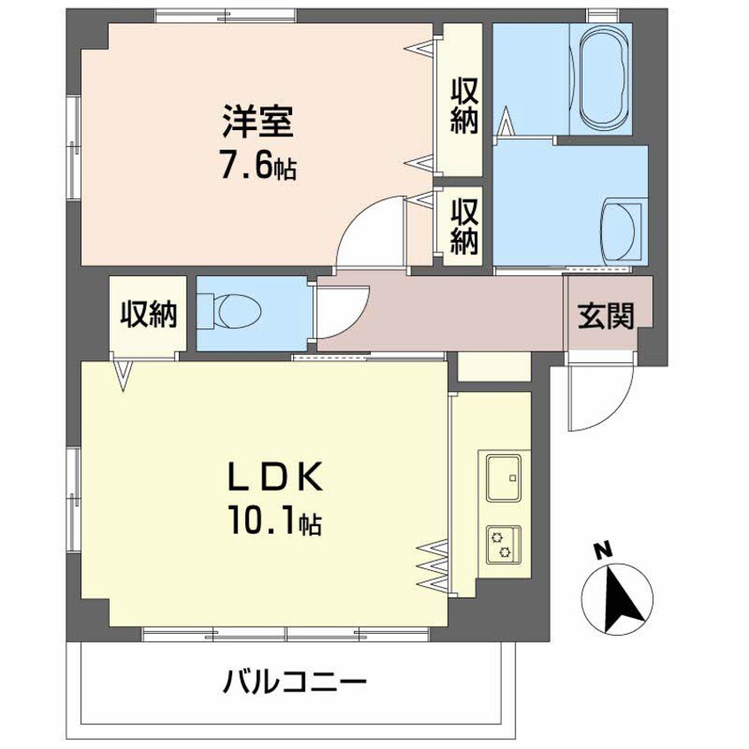 間取図 Ｆｏ．Ｌｏｈａｓ