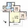 カスタネア栗林南 2LDKの間取り