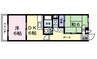 瀬戸館 2DKの間取り