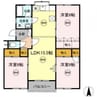 第3メールブルー 3LDKの間取り