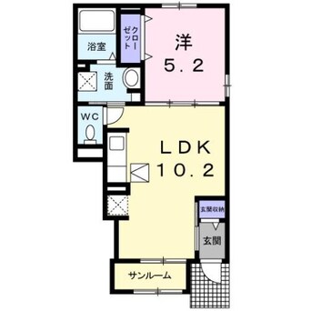 間取図 エスポワール