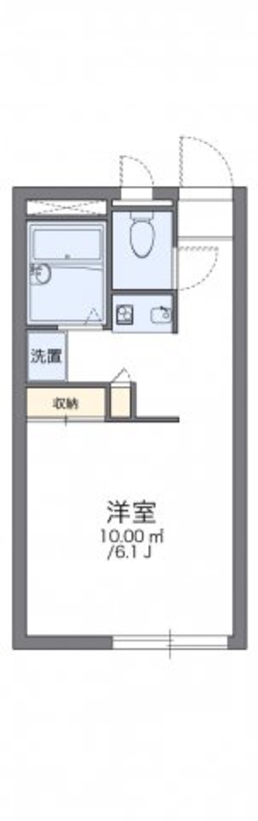 間取図 レオパレス坂出