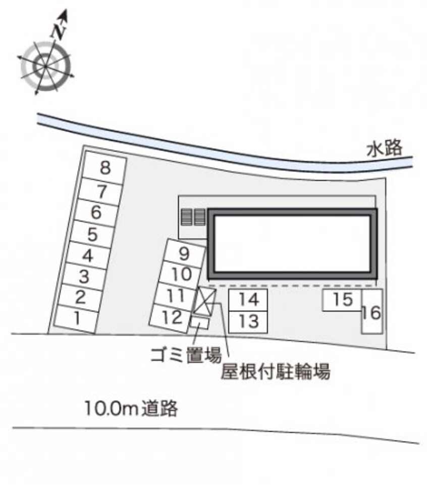  レオパレスエトワール　栗林