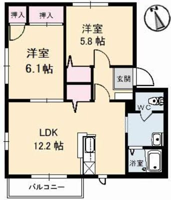 間取図 コートMT　F館