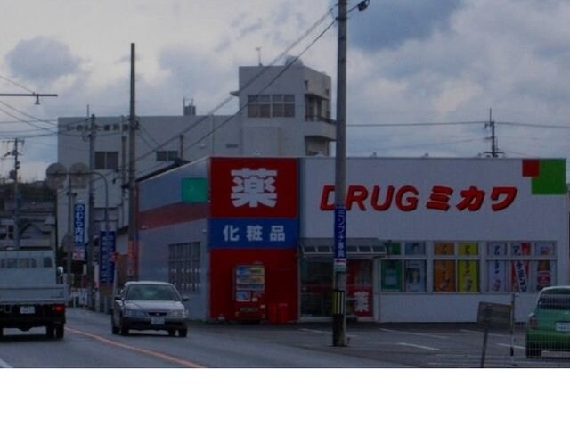 ドラッグミカワ川東店さんまで900m なかよしハイツ　１