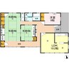 亀田町戸建て 4LDKの間取り