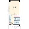 フローレス昭和町 1Kの間取り
