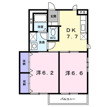 間取図 ユートピアヒラオ　Ｃ
