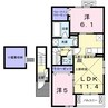 ＪａｄｅＨｏｕｓｅ　Ｃ 2LDKの間取り