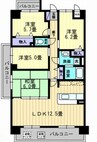 ルミナスＭＩＺＵＨＯ京町 4LDKの間取り