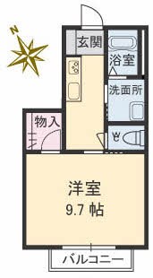 間取り図 オレンジデイズ花園