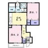 フローラ・フラッツ　Ｃ 2DKの間取り
