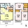 Ｔ’ｓスクエア　B棟 3LDKの間取り