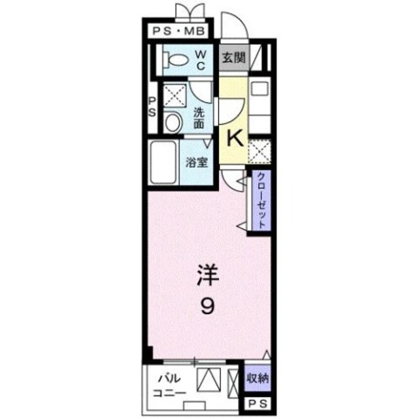 間取図 グランソレイユ