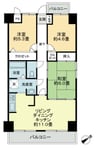 エスポワール辻 3LDKの間取り