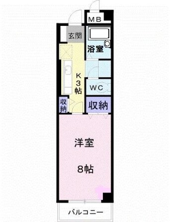 間取図 ラムール雅