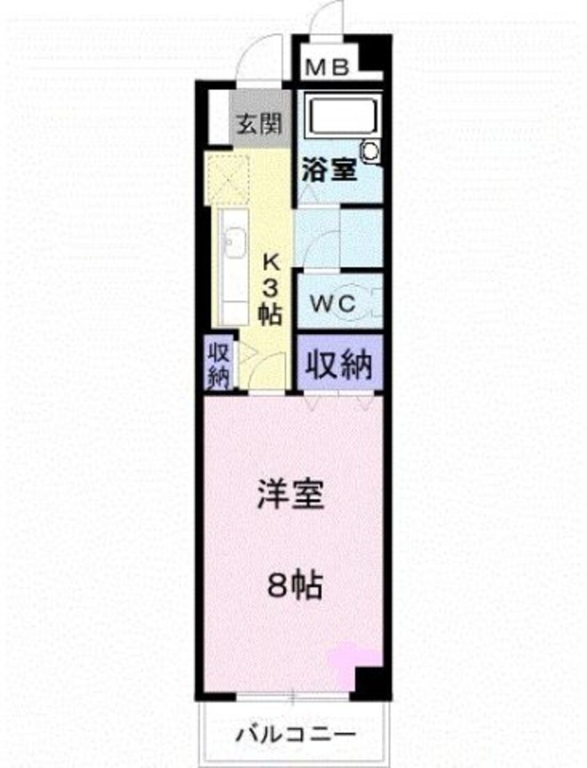 間取図 ラムール雅